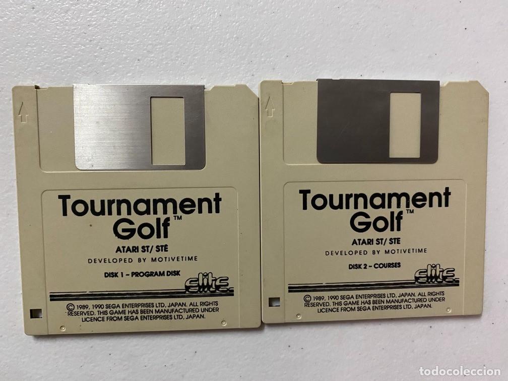 Videojuegos y consolas: TOURNAMENT GOLF (S&Oacute;LO DISCO) - VIDEOJUEGO ATARI ST - STE - Foto 1