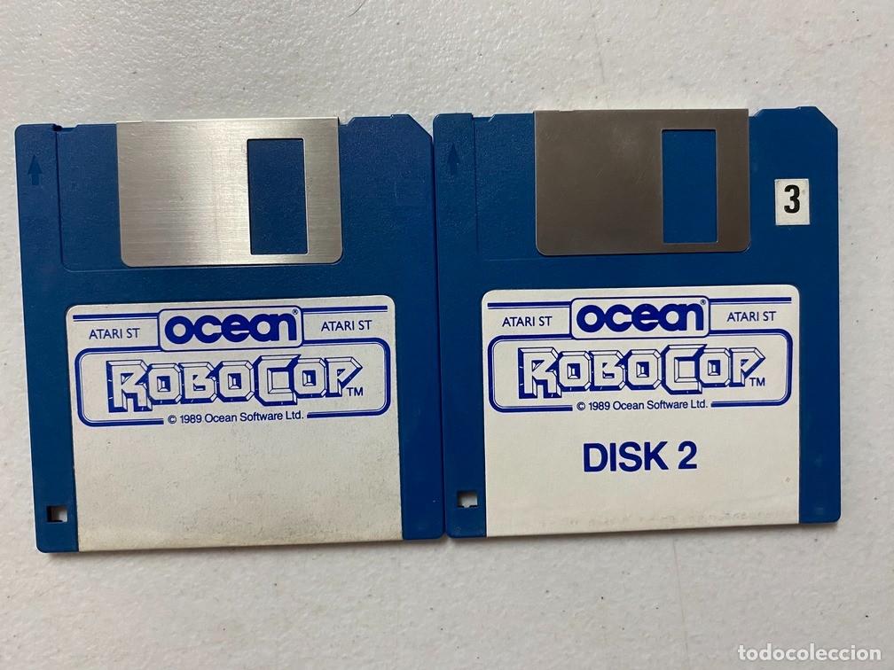 Videojuegos y consolas: ROBOCOP (S&Oacute;LO DISCO) - VIDEOJUEGO ATARI ST - STE - Foto 1
