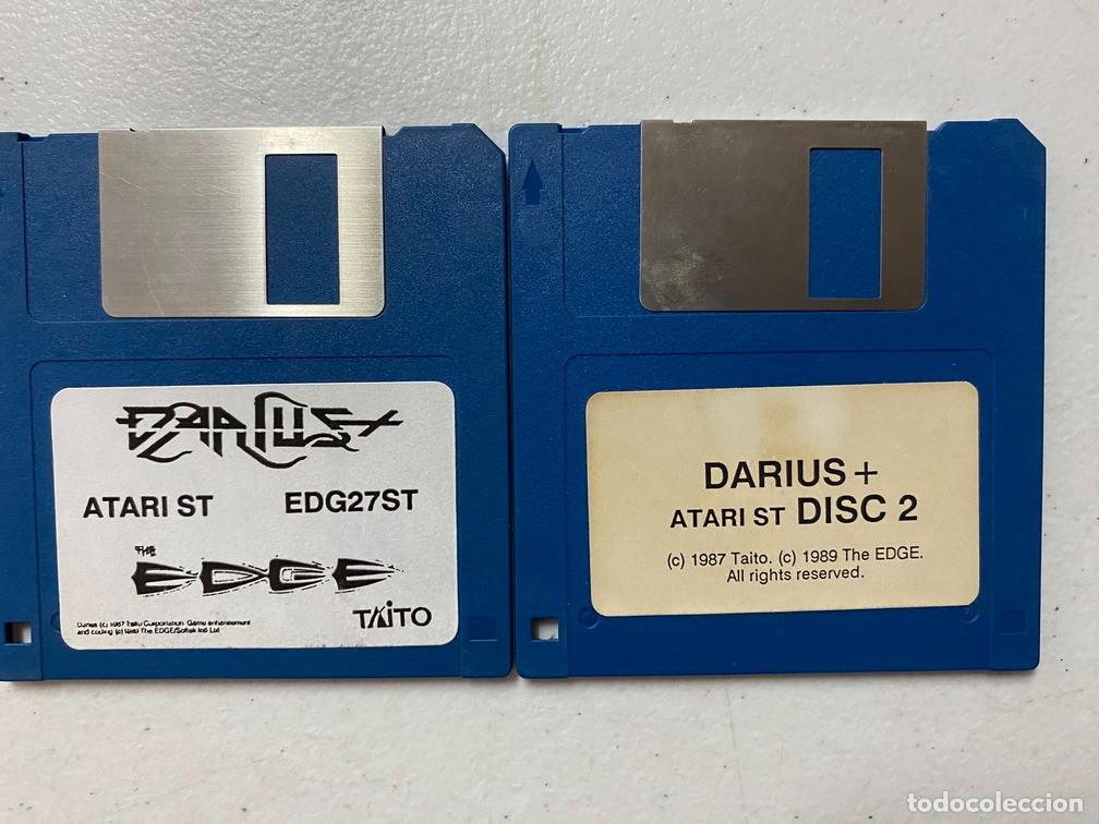 Videojuegos y consolas: DARIUS + (S&Oacute;LO DISCO) - VIDEOJUEGO ATARI ST - STE - Foto 1