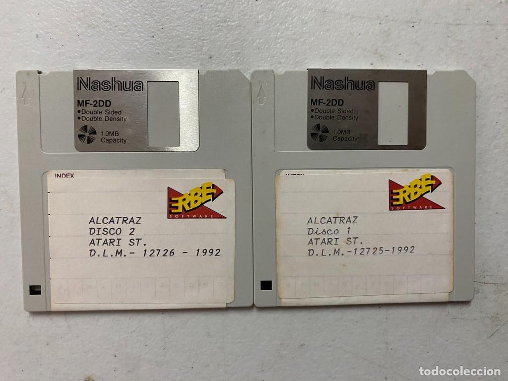 Videojuegos y consolas: ALCATRAZ (S&Oacute;LO DISCO) - VIDEOJUEGO ATARI ST - STE - Foto 1