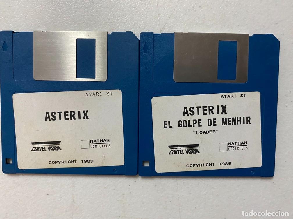 Videojuegos y consolas: ASTERIX Y EL GOLPE DEL MENHIR (S&Oacute;LO DISCO) - VIDEOJUEGO ATARI ST - STE - Foto 1