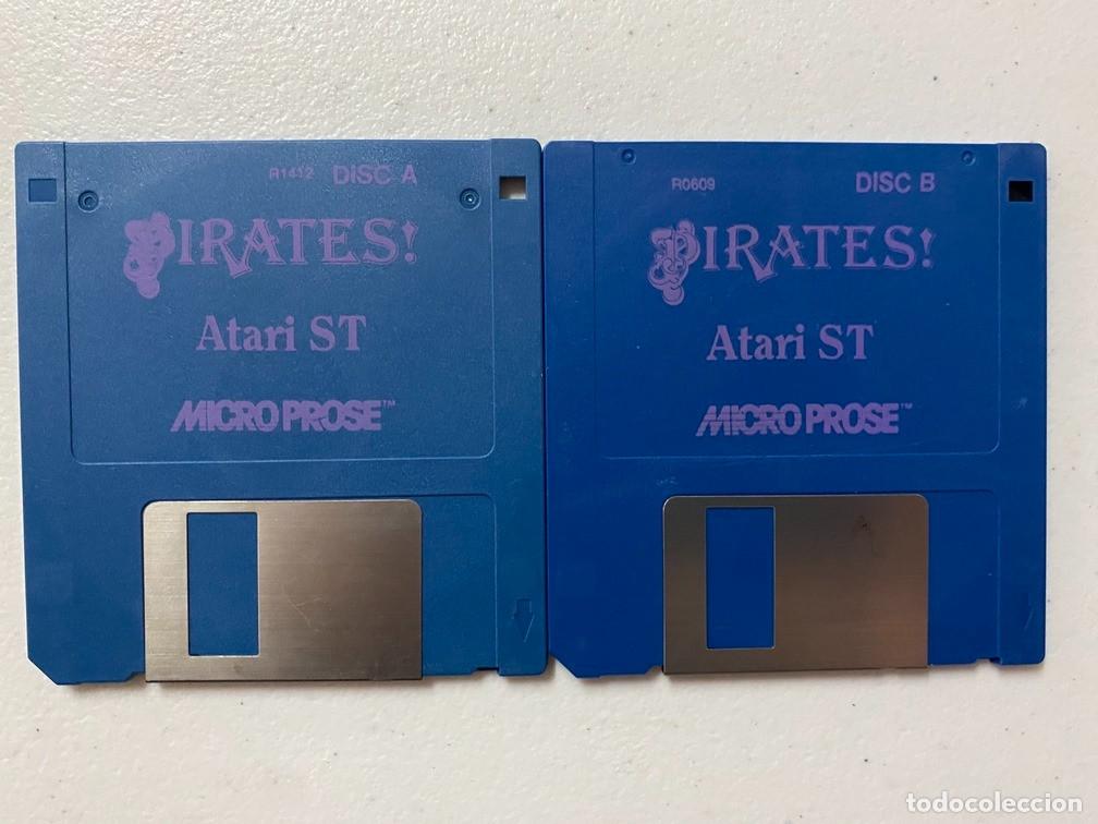 Videojuegos y consolas: PIRATES (S&Oacute;LO DISCO) - VIDEOJUEGO ATARI ST - STE - Foto 1
