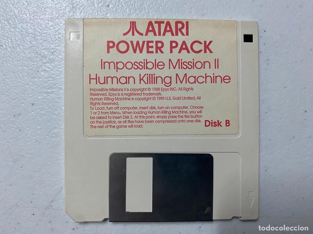 Videojuegos y consolas: IMPOSSIBLE MISSION II + HKM - VIDEOJUEGO ATARI ST - Foto 1
