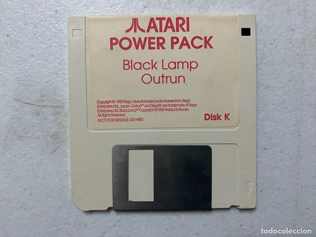 Videojuegos y consolas: BLACK LAMP + OUT RUN - VIDEOJUEGO ATARI ST - Foto 1