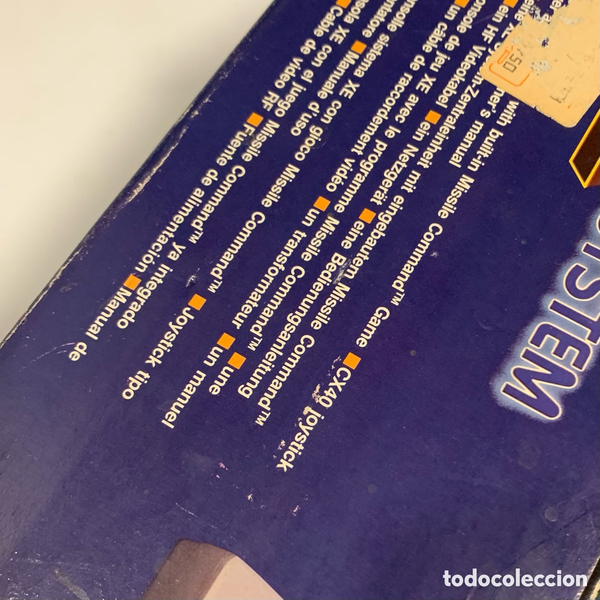 Videojuegos y consolas: Consola de 1987 atari xe completa en su caja - Foto 4