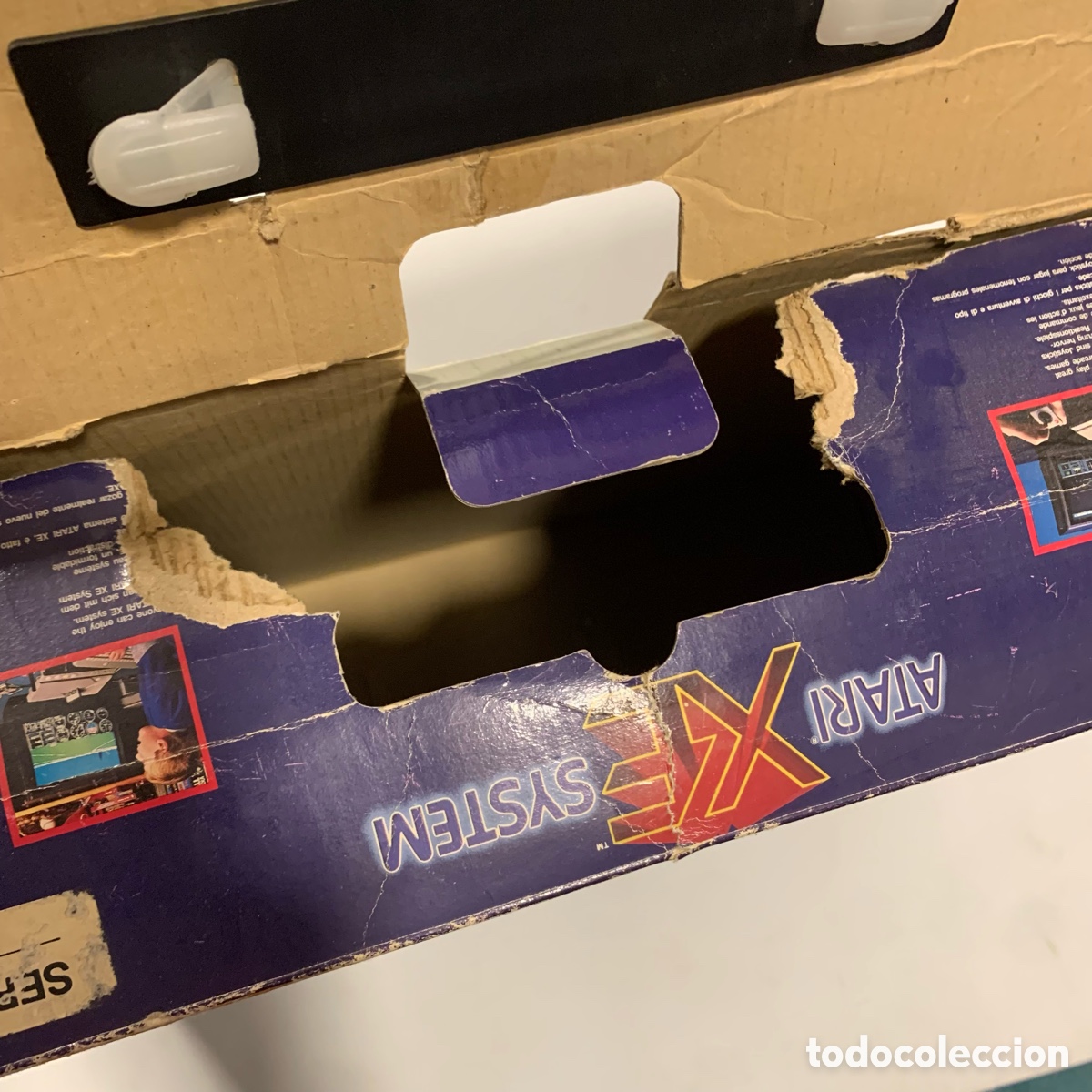 Videojuegos y consolas: Consola de 1987 atari xe completa en su caja - Foto 6