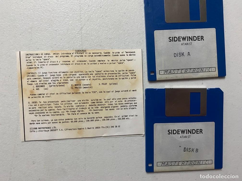 Videojuegos y consolas: SIDEWINDER - VIDEOJUEGO ATARI ST - STE - Foto 8