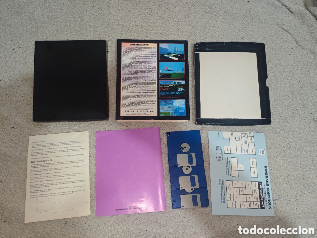 Videojuegos y consolas: Armour-Geddon Atari ST - Foto 2