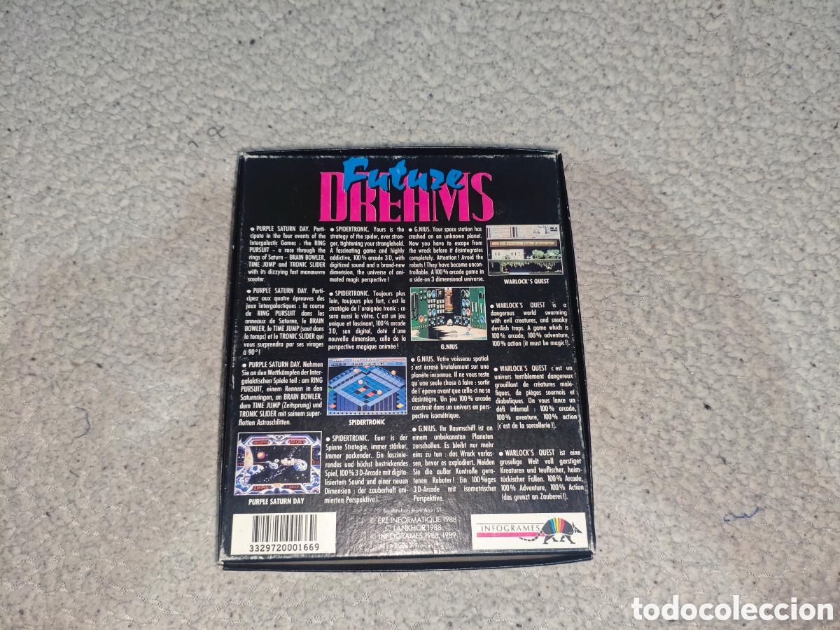 Videojuegos y consolas: Future Dreams Atari ST Infogrames Aventura - Foto 4