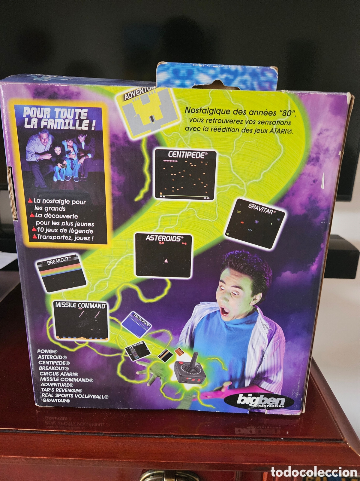 Videojuegos y consolas: CONSOLA ATARI + 10 JUEGOS NUEVA - Foto 2