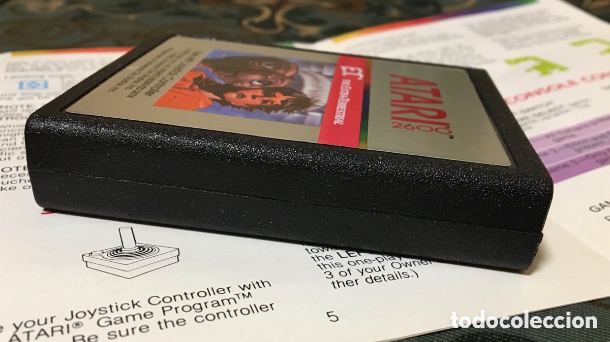Videojuegos y consolas: E.T. ATARI 2600 VIDEOJUEGO CONSOLA 1982 - Foto 4