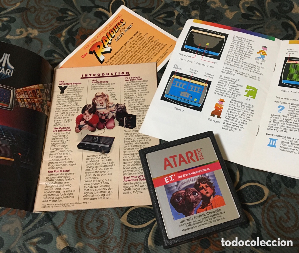 Videojuegos y consolas: E.T. ATARI 2600 VIDEOJUEGO CONSOLA 1982 - Foto 6