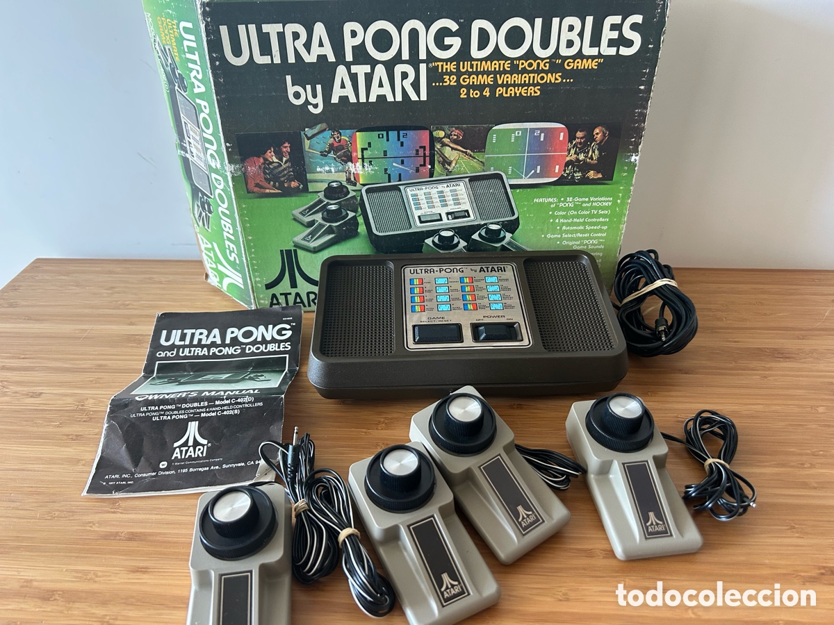 Videojuegos y consolas: Atari ultra pong doublles - Foto 1