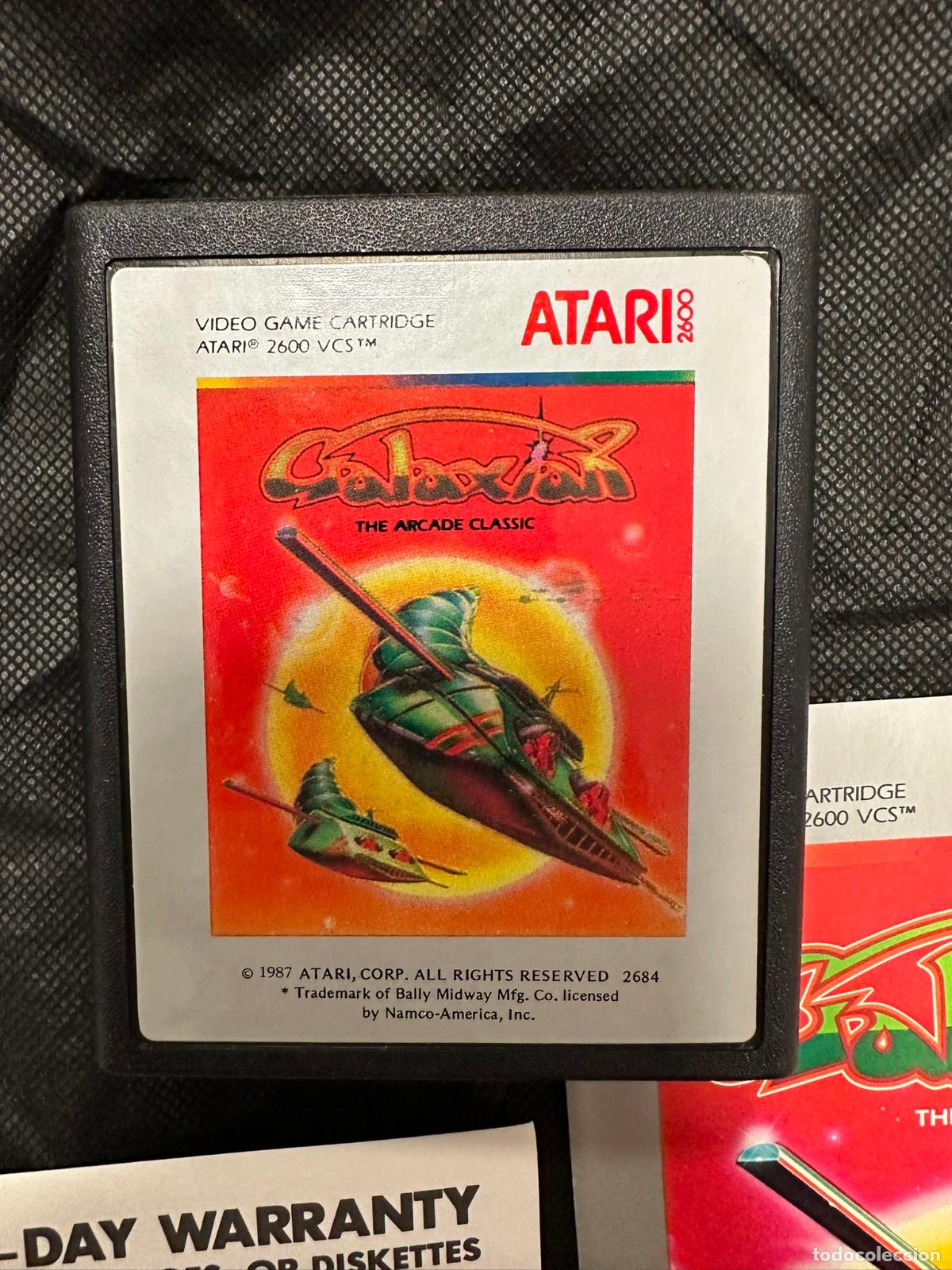 Videojuegos y consolas: Galaxian Atari 2600 Completo - - Foto 2