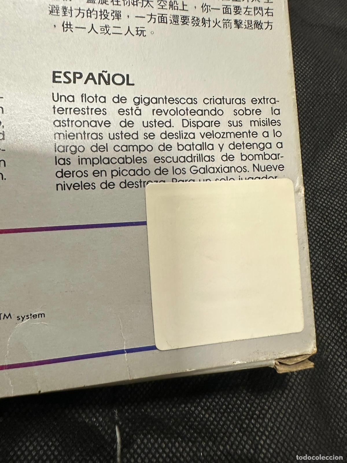 Videojuegos y consolas: Galaxian Atari 2600 Completo - - Foto 8