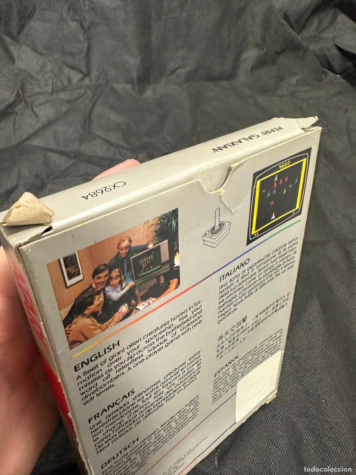 Videojuegos y consolas: Galaxian Atari 2600 Completo - - Foto 10