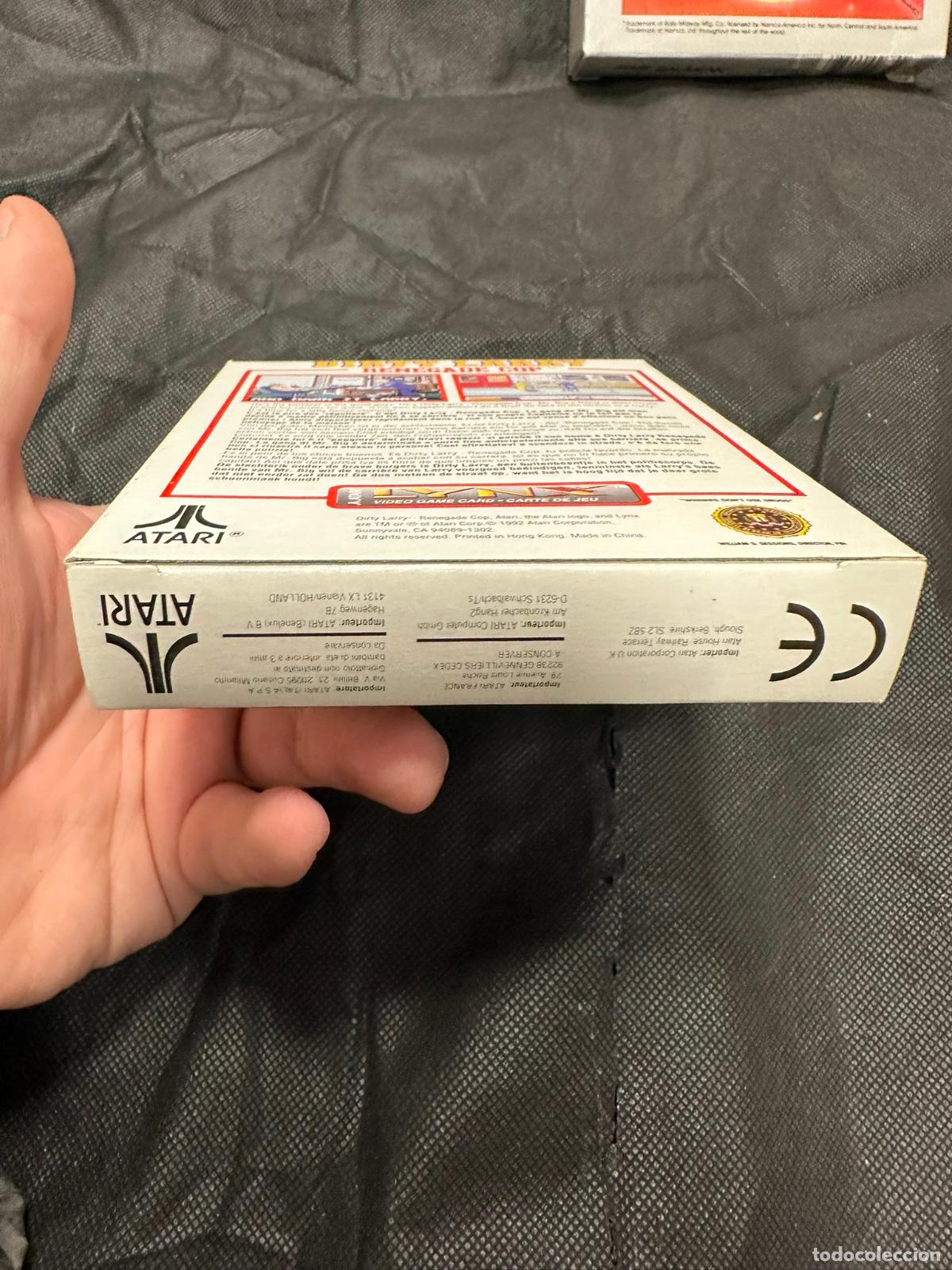 Videojuegos y consolas: Dirty Larry - Renegade Cop - Atari Lynx Completo - - Foto 9