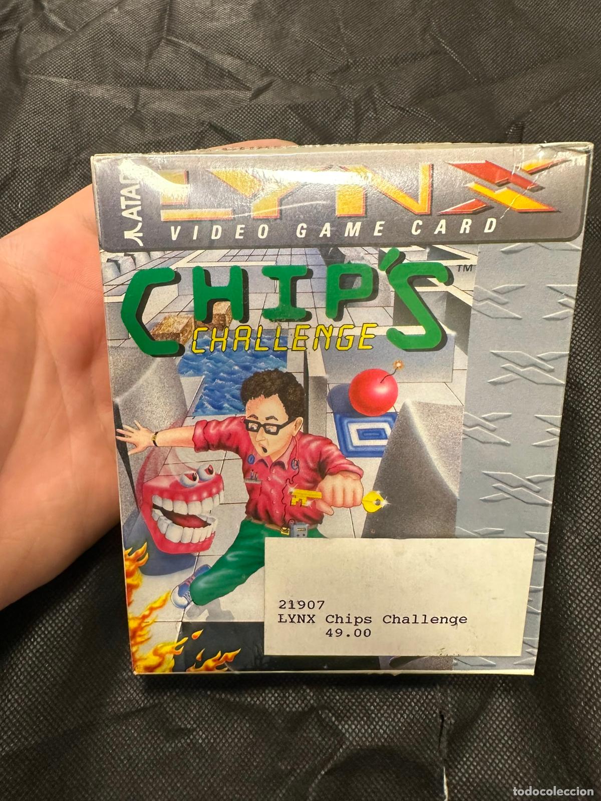 Videojuegos y consolas: Chips Challenge CHips - Atari Lynx - Nuevo precintado - Foto 1