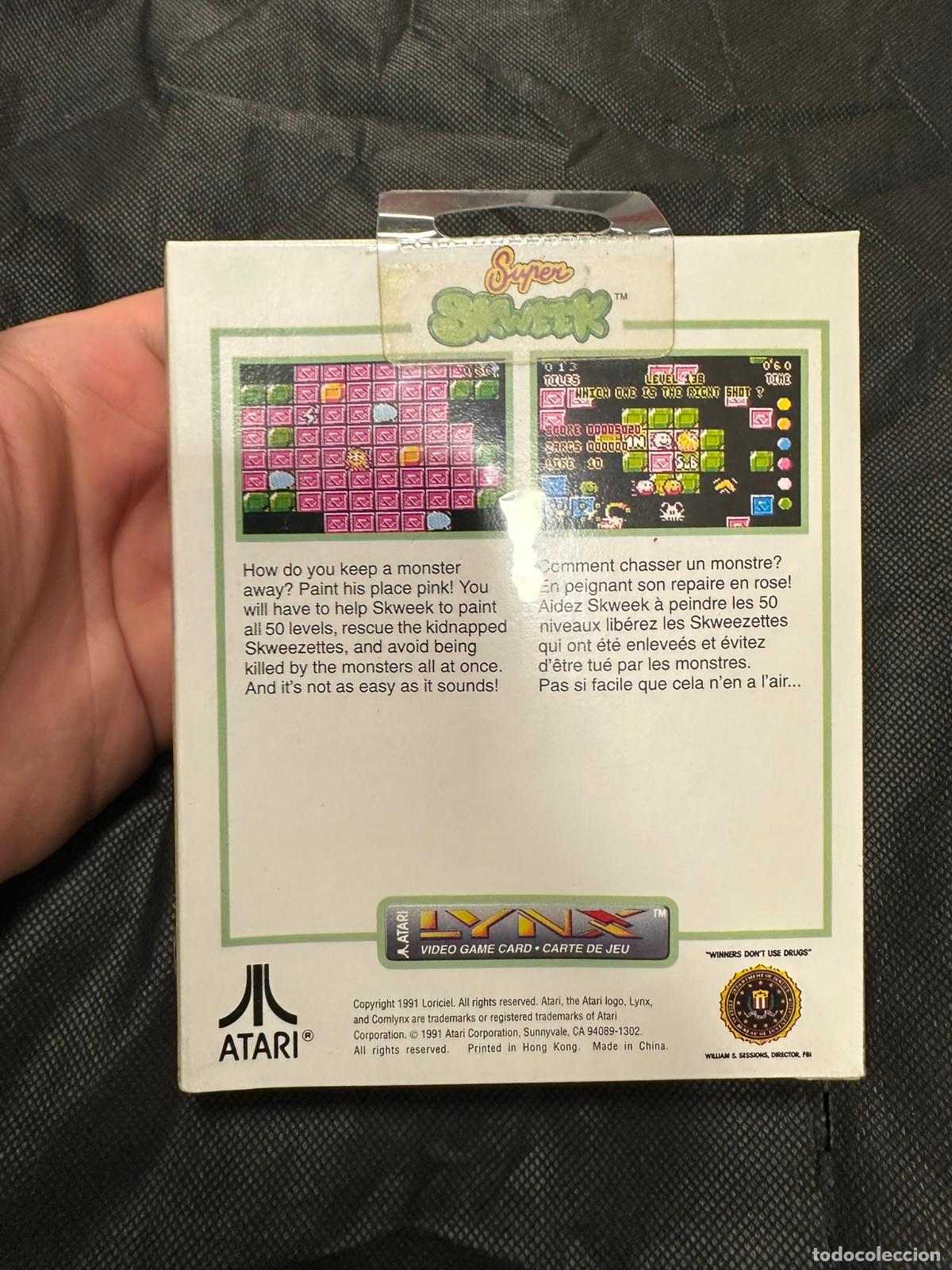 Videojuegos y consolas: Super Skweek Superkweek Atari Lynx - Nuevo precintado - Foto 5