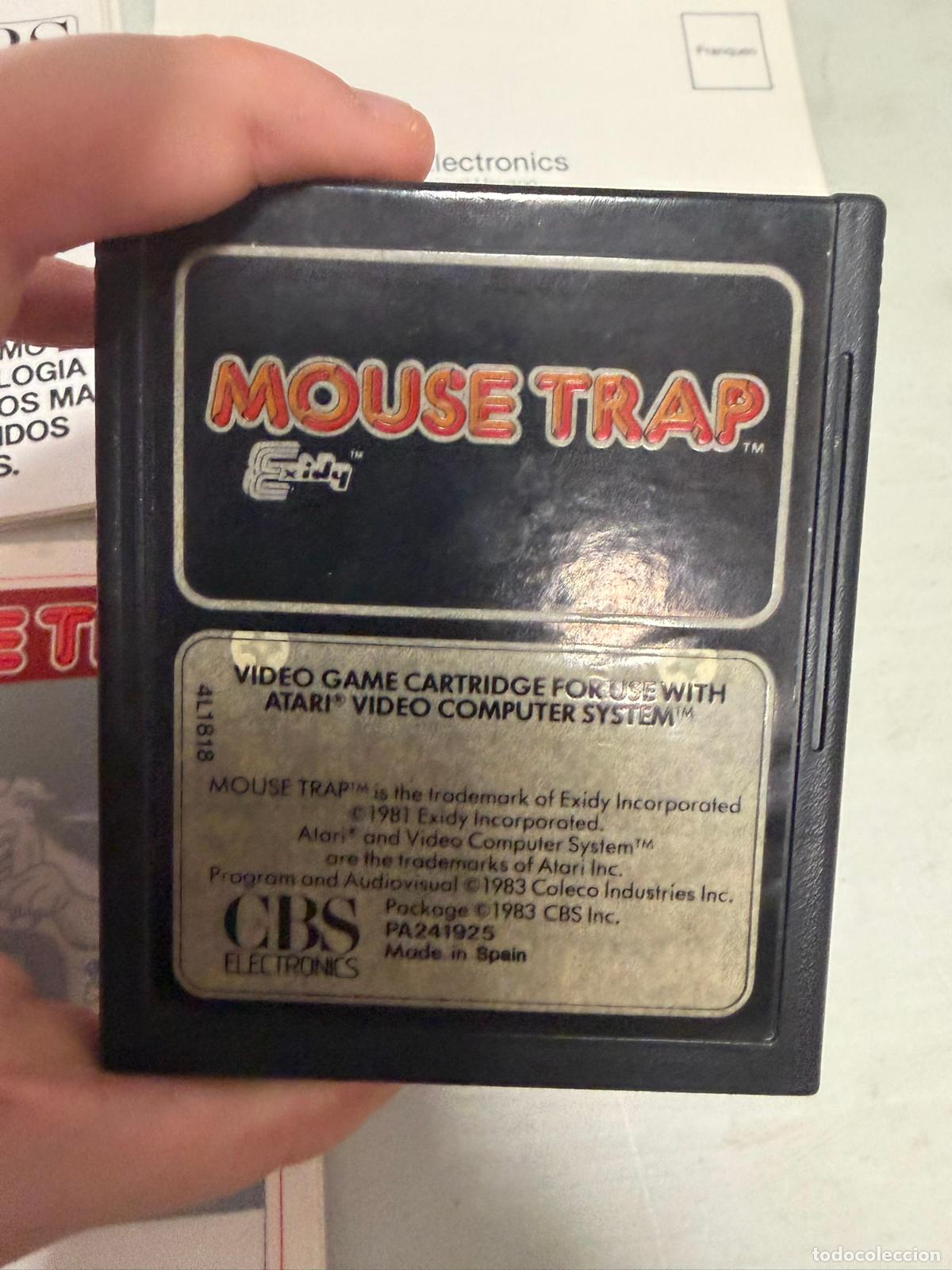 Videojuegos y consolas: Mouse Trap - Atari 2600 - Con caja - Foto 2