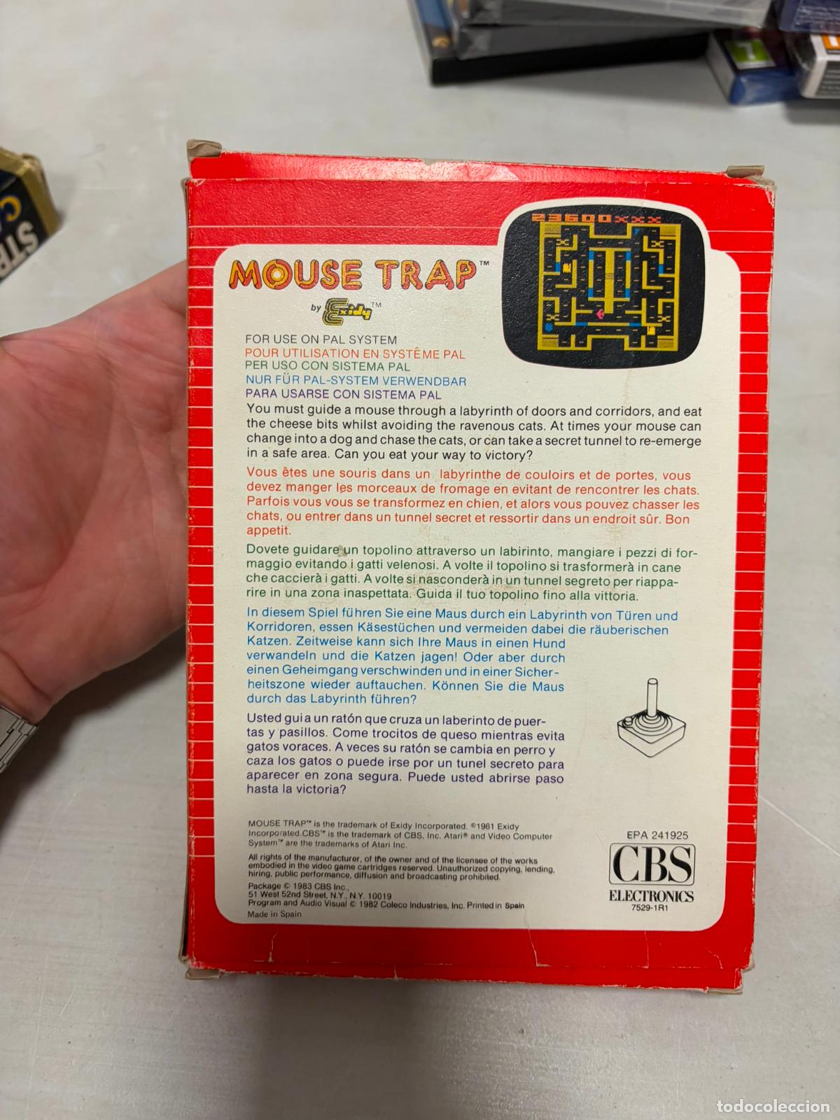 Videojuegos y consolas: Mouse Trap - Atari 2600 - Con caja - Foto 11