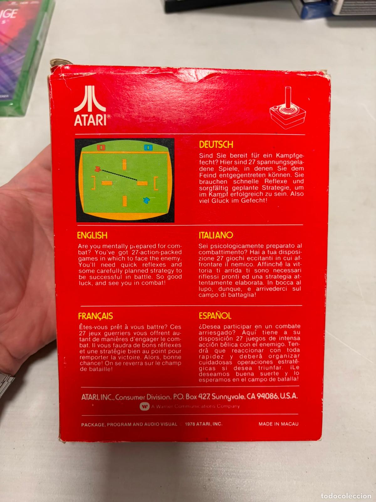 Videojuegos y consolas: Combat - Atari 2600 - Con caja - Foto 10