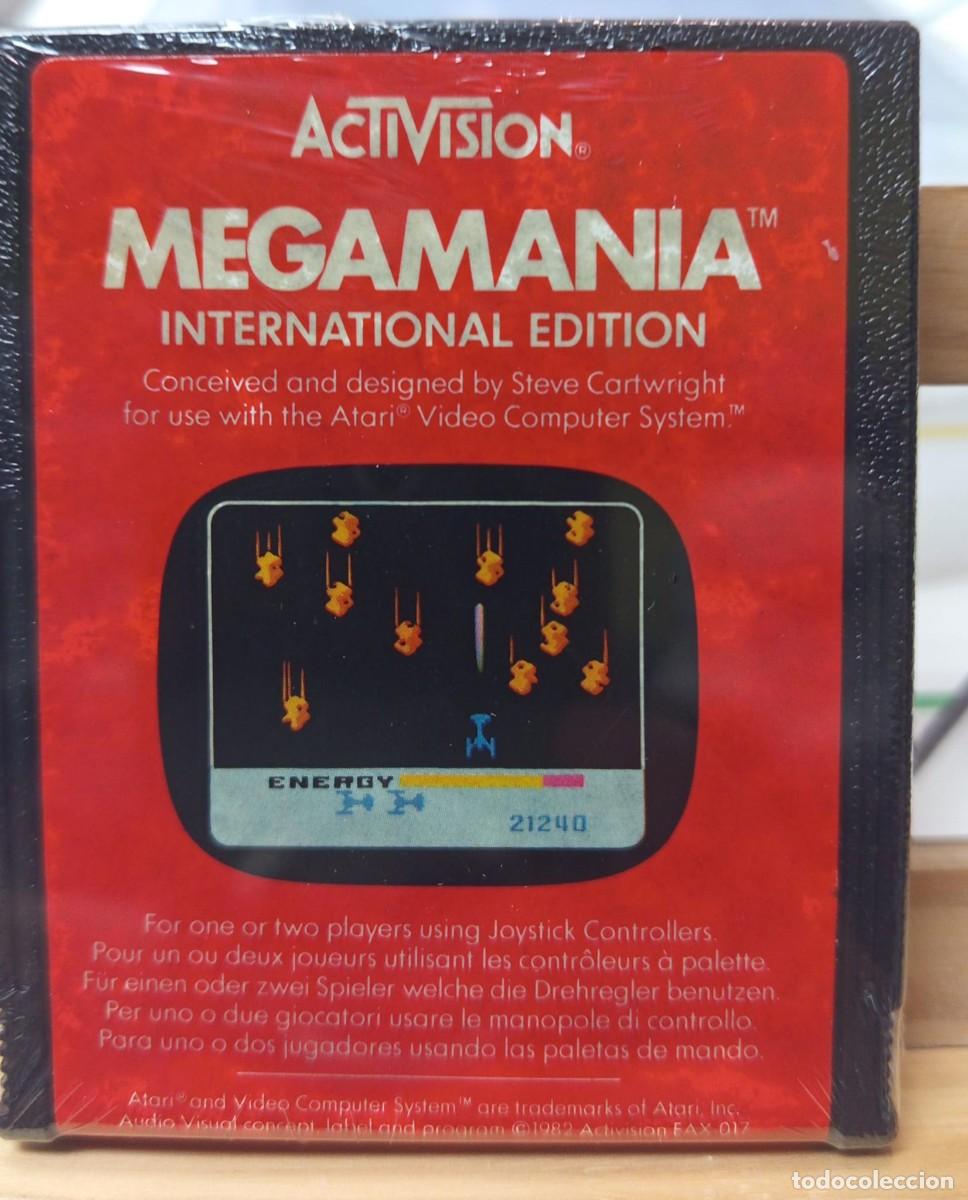 Videojuegos y consolas: ATARI CARTUCHO JUEGO MEGAMANIA - Foto 1