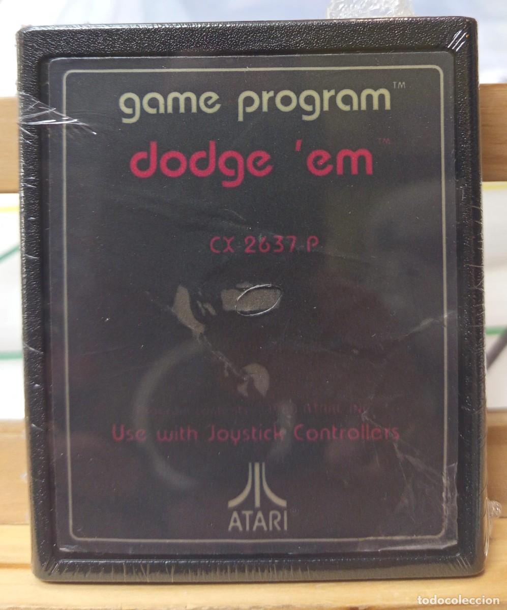 Videojuegos y consolas: ATARI CARTUCHO JUEGO DODGE,EM - Foto 1