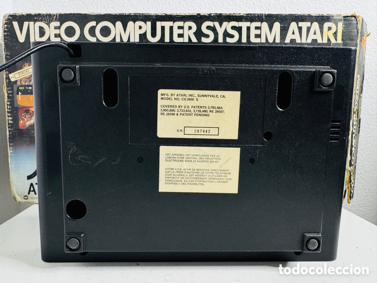 Videojuegos y consolas: Atari CX-2600 S Video Computer System Sunnyvale California 1981 - Foto 12