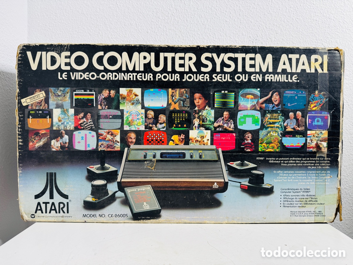 Videojuegos y consolas: Atari CX-2600 S Video Computer System Sunnyvale California 1981 - Foto 14