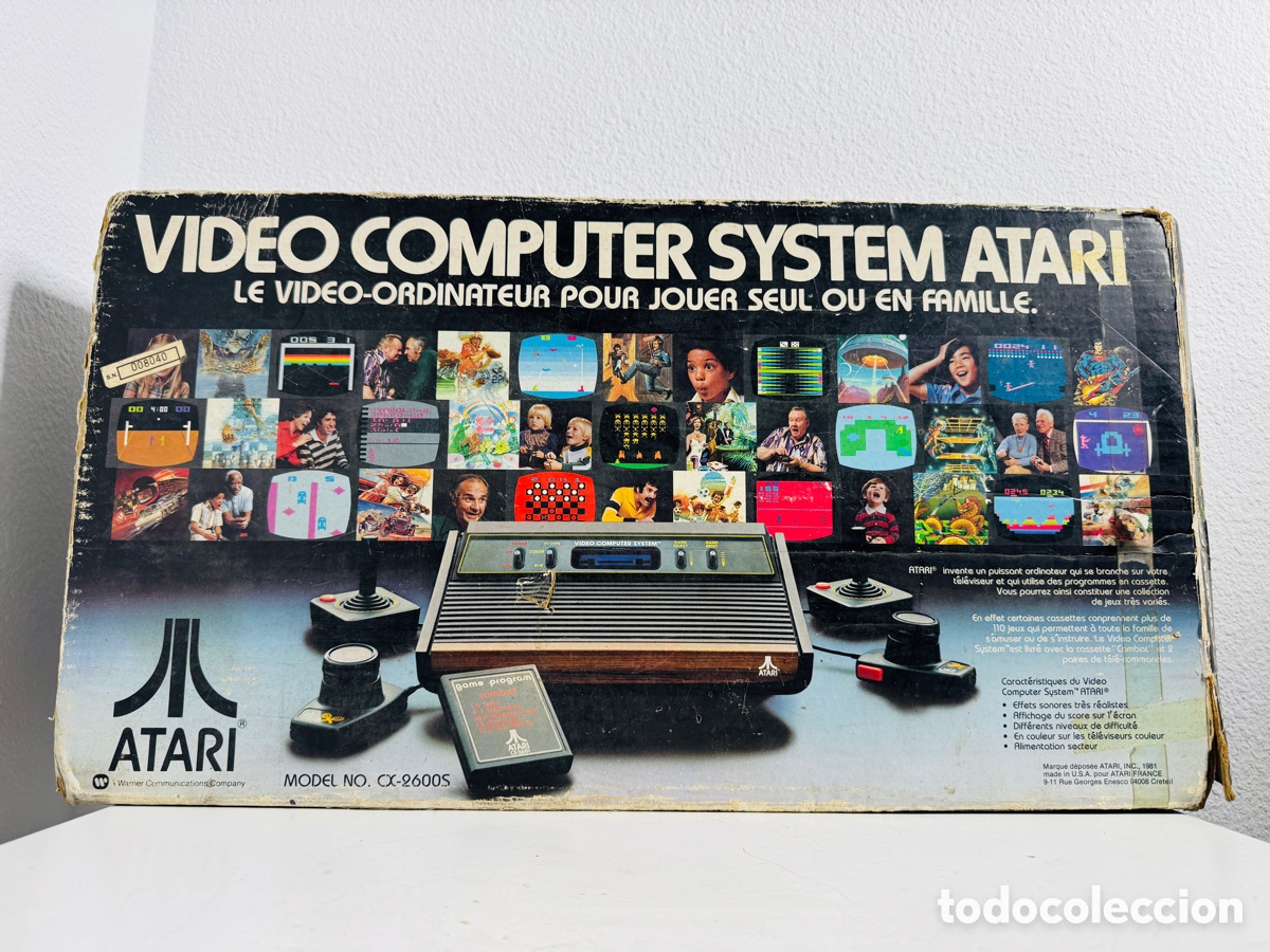 Videojuegos y consolas: Atari CX-2600 S Video Computer System Sunnyvale California 1981 - Foto 15