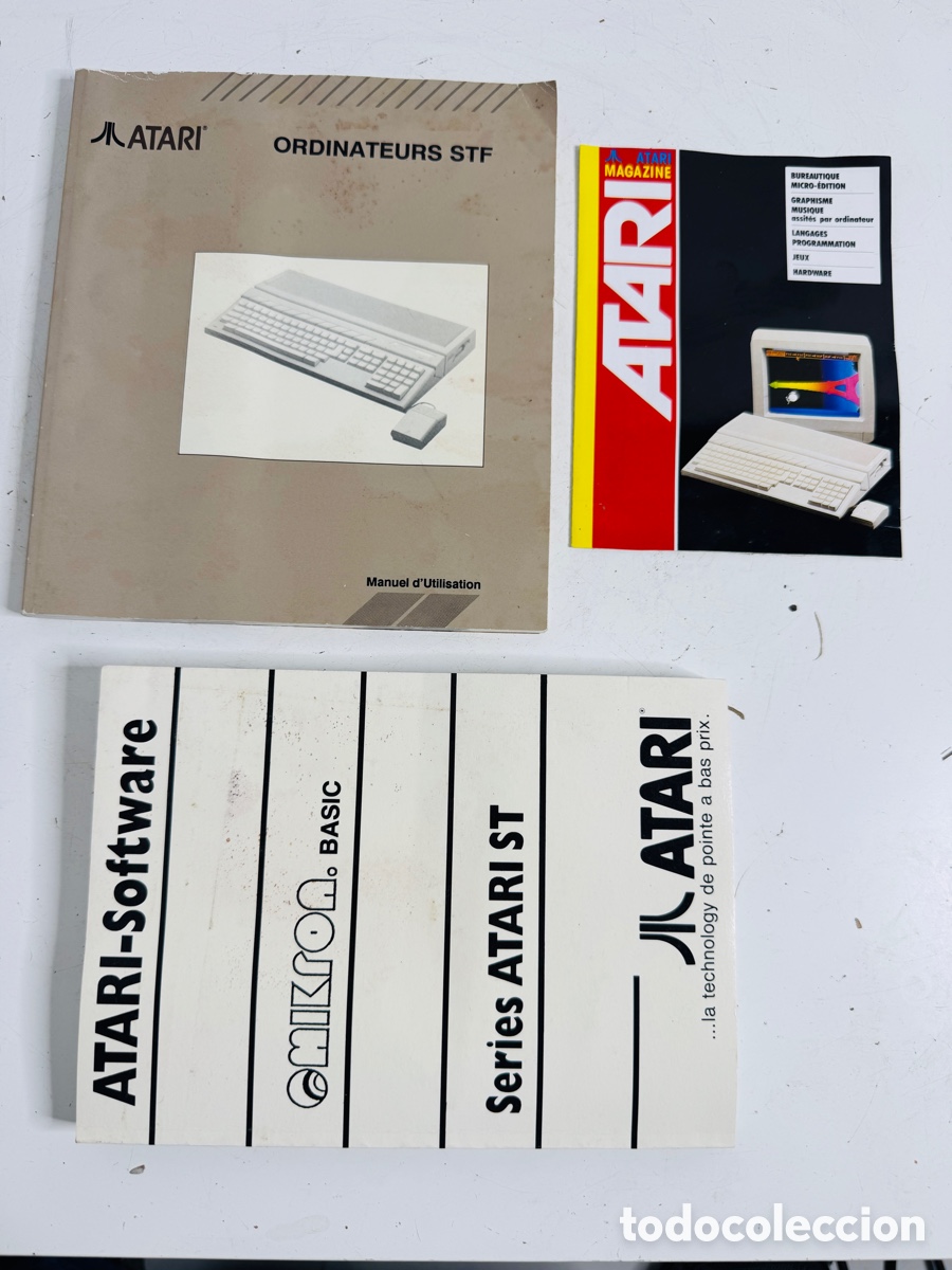 Videojuegos y consolas: manual de usuario de la computadora dom&eacute;stica Atari STF - Foto 1