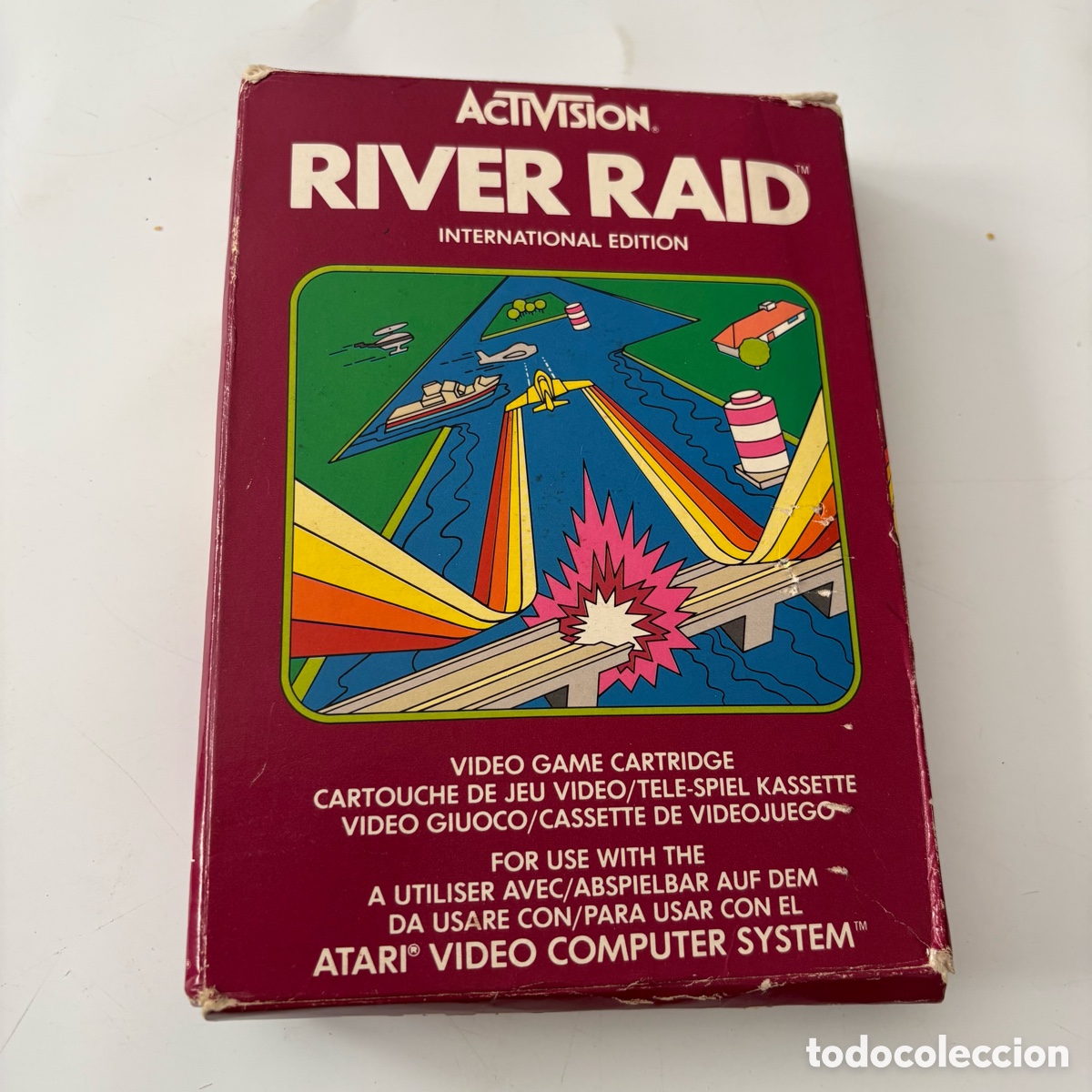 Videojuegos y consolas: Juego para la consola atari 2600 river raid - Foto 1