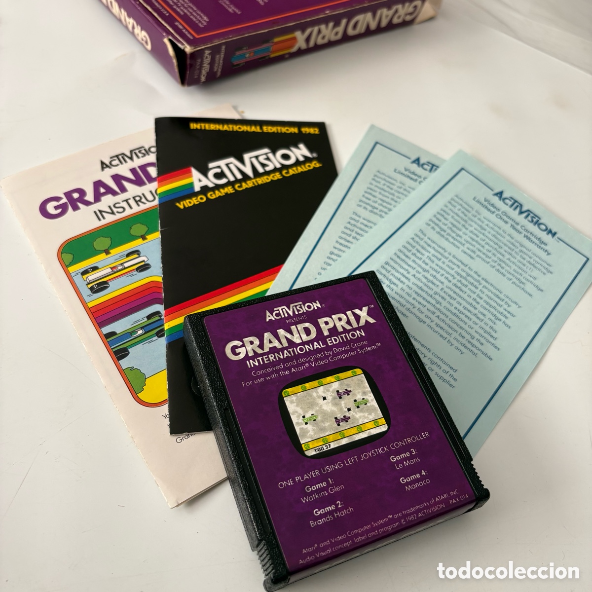 Videojuegos y consolas: Juego para la consola atari 2600 grand prix - Foto 2