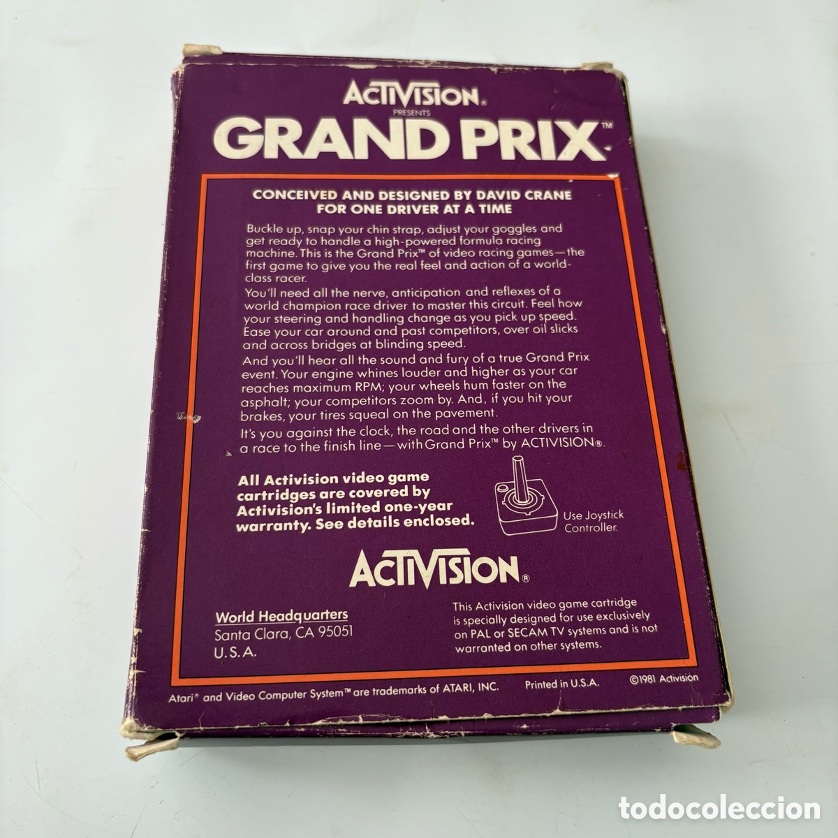 Videojuegos y consolas: Juego para la consola atari 2600 grand prix - Foto 3