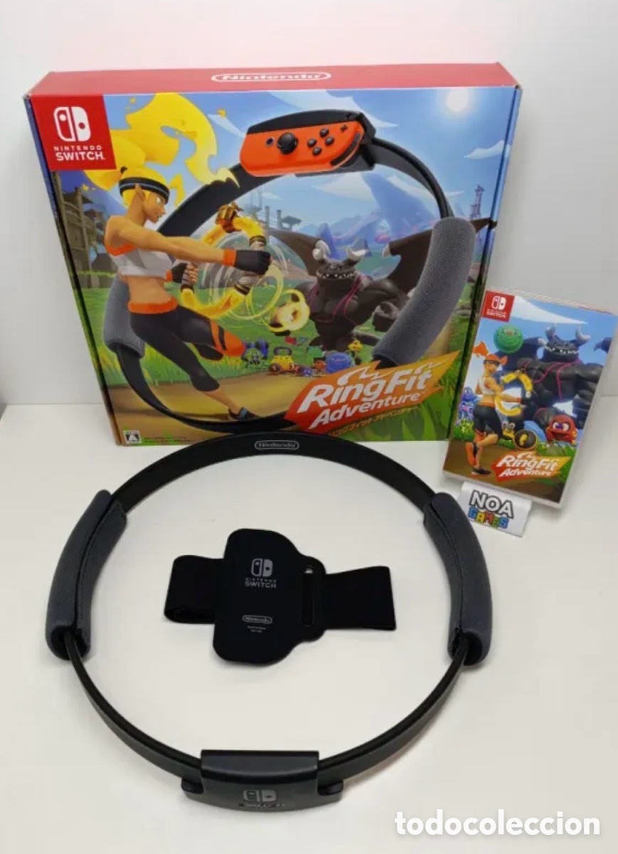 Videojuegos y Consolas: Ring fit switch + juego