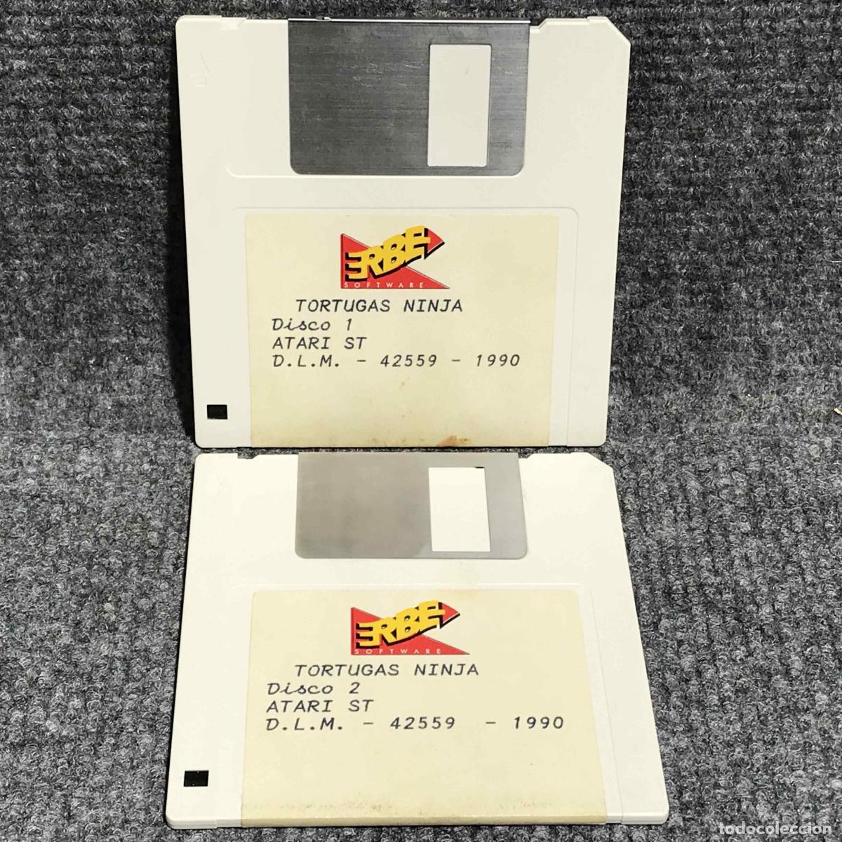 Videojuegos y consolas: TORTUGAS NINJA ATARI ST - Foto 1