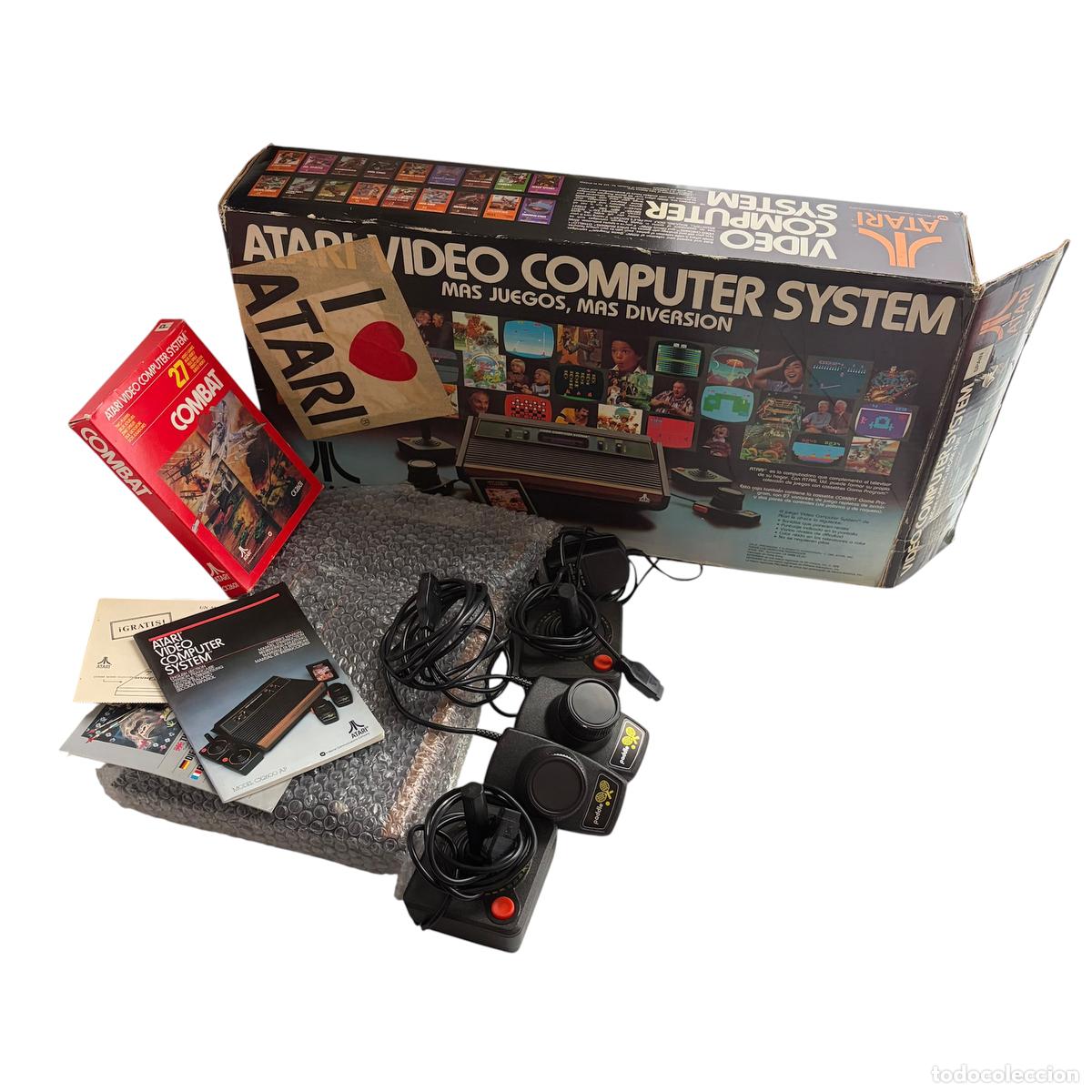 Videojuegos y Consolas: CONSOLA EDICION ESPA&Ntilde;OLA ATARI VIDEO COMPUTER SYSTEM MODELO CX-2600 A