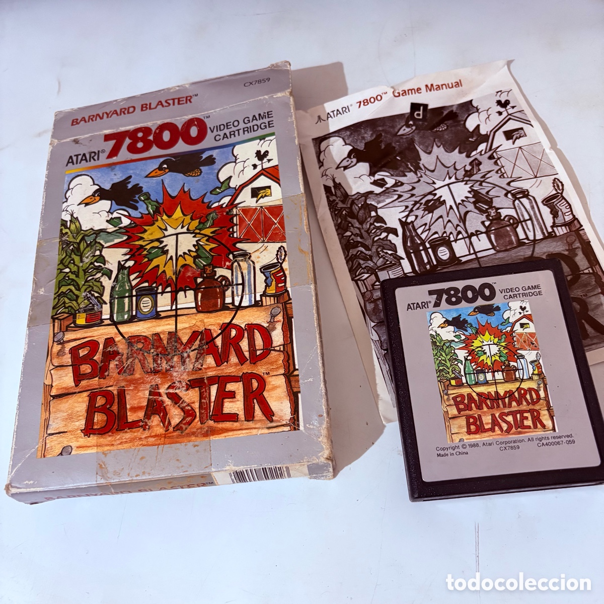 Videojuegos y consolas: Juego para la consola atari barnyard blaster - Foto 2