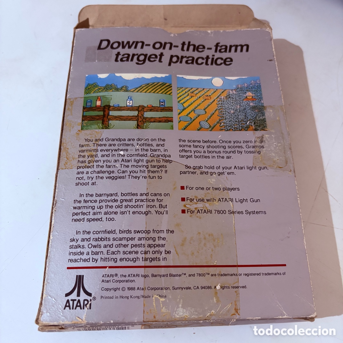 Videojuegos y consolas: Juego para la consola atari barnyard blaster - Foto 4