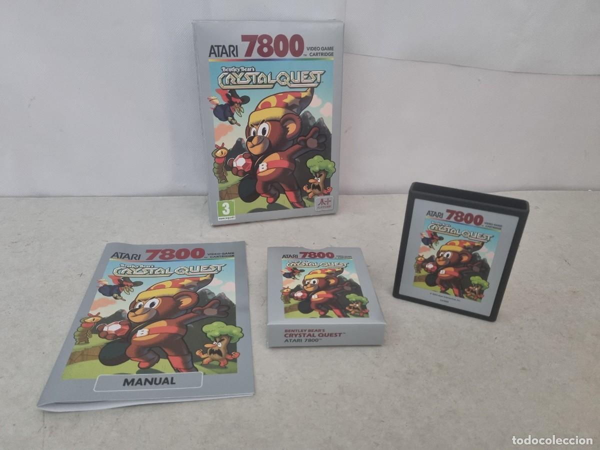 Videojuegos y consolas: Juego para Atari 7800 Ben&iacute;tez Bears Crystal Quest - Foto 1