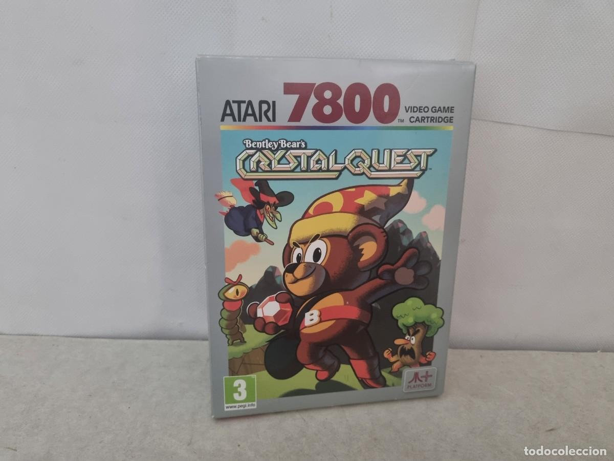 Videojuegos y consolas: Juego para Atari 7800 Ben&iacute;tez Bears Crystal Quest - Foto 2