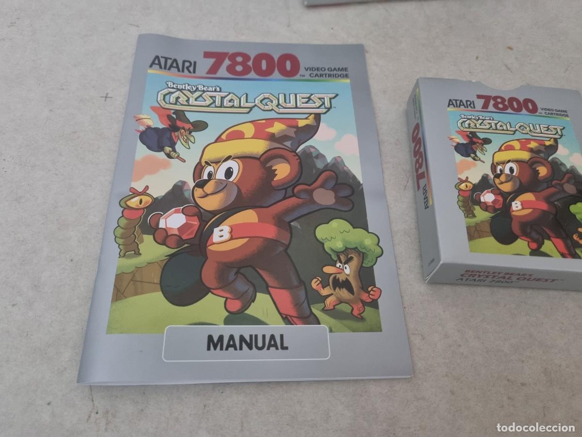 Videojuegos y consolas: Juego para Atari 7800 Ben&iacute;tez Bears Crystal Quest - Foto 3
