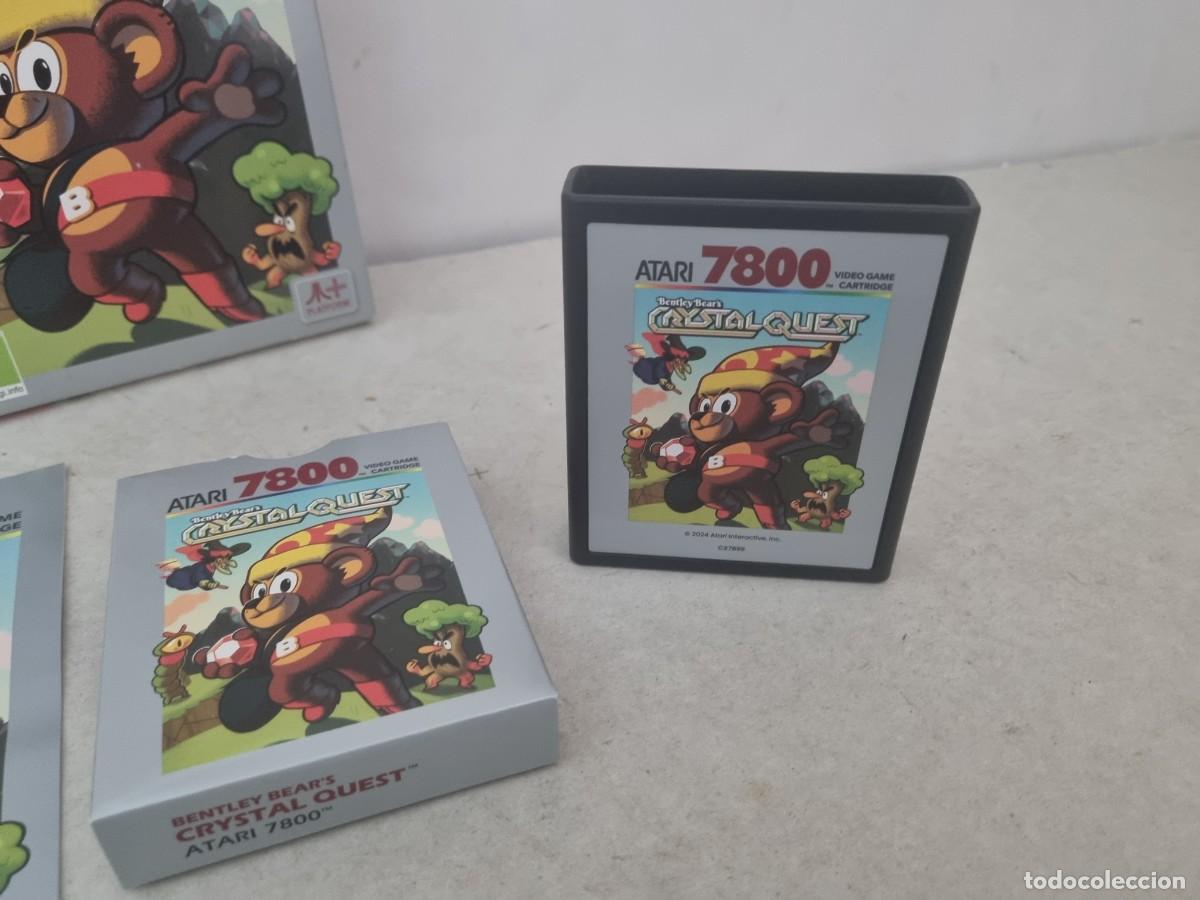 Videojuegos y consolas: Juego para Atari 7800 Ben&iacute;tez Bears Crystal Quest - Foto 4