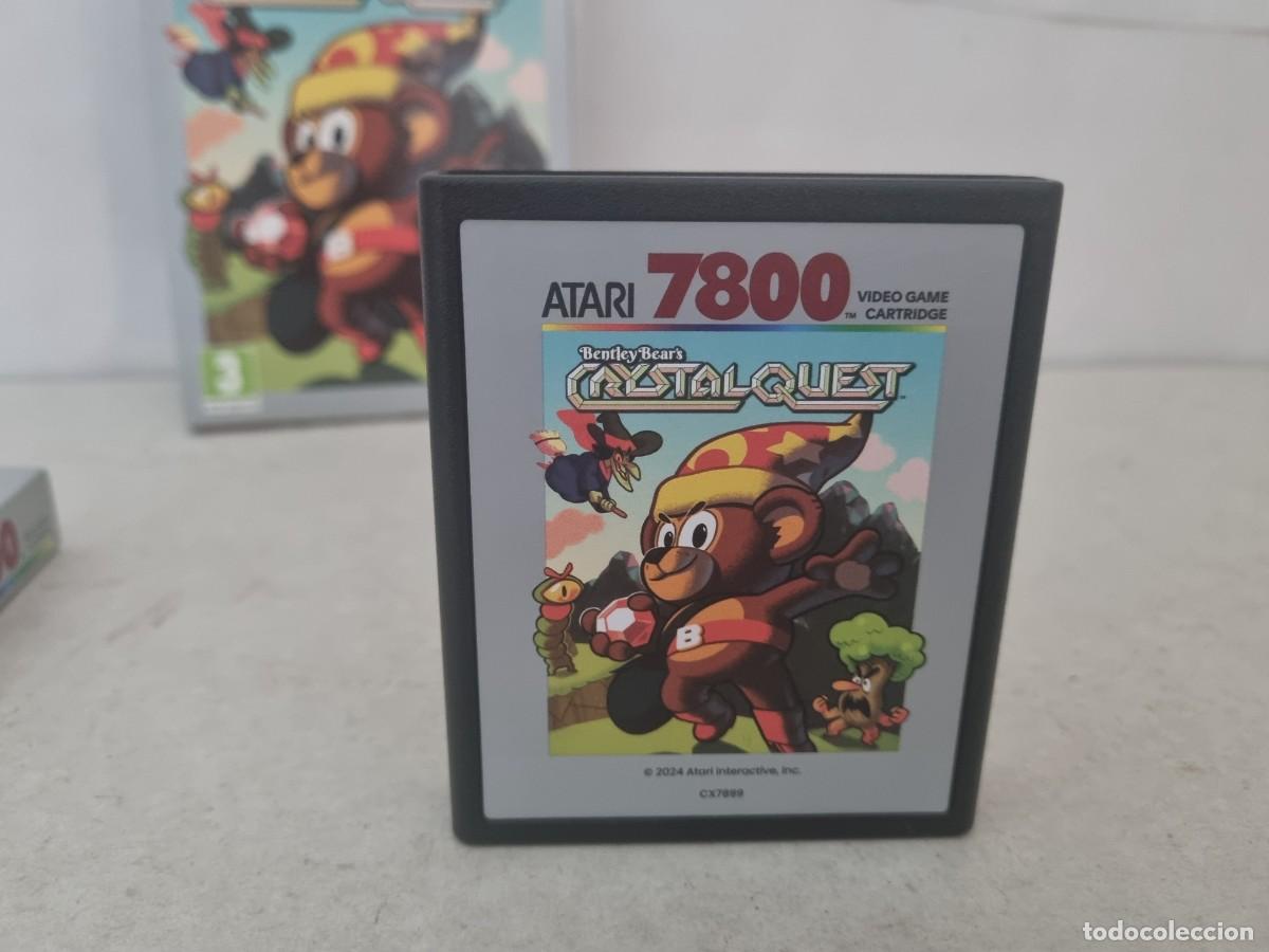 Videojuegos y consolas: Juego para Atari 7800 Ben&iacute;tez Bears Crystal Quest - Foto 5