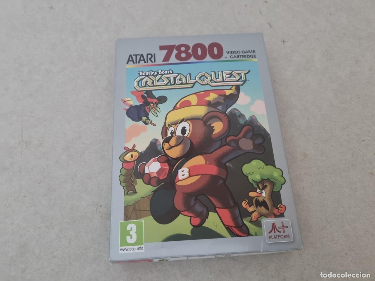 Videojuegos y consolas: Juego para Atari 7800 Ben&iacute;tez Bears Crystal Quest - Foto 16