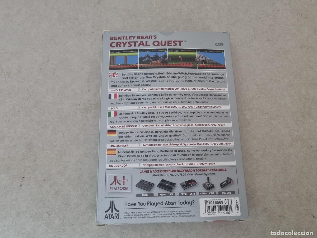 Videojuegos y consolas: Juego para Atari 7800 Ben&iacute;tez Bears Crystal Quest - Foto 18