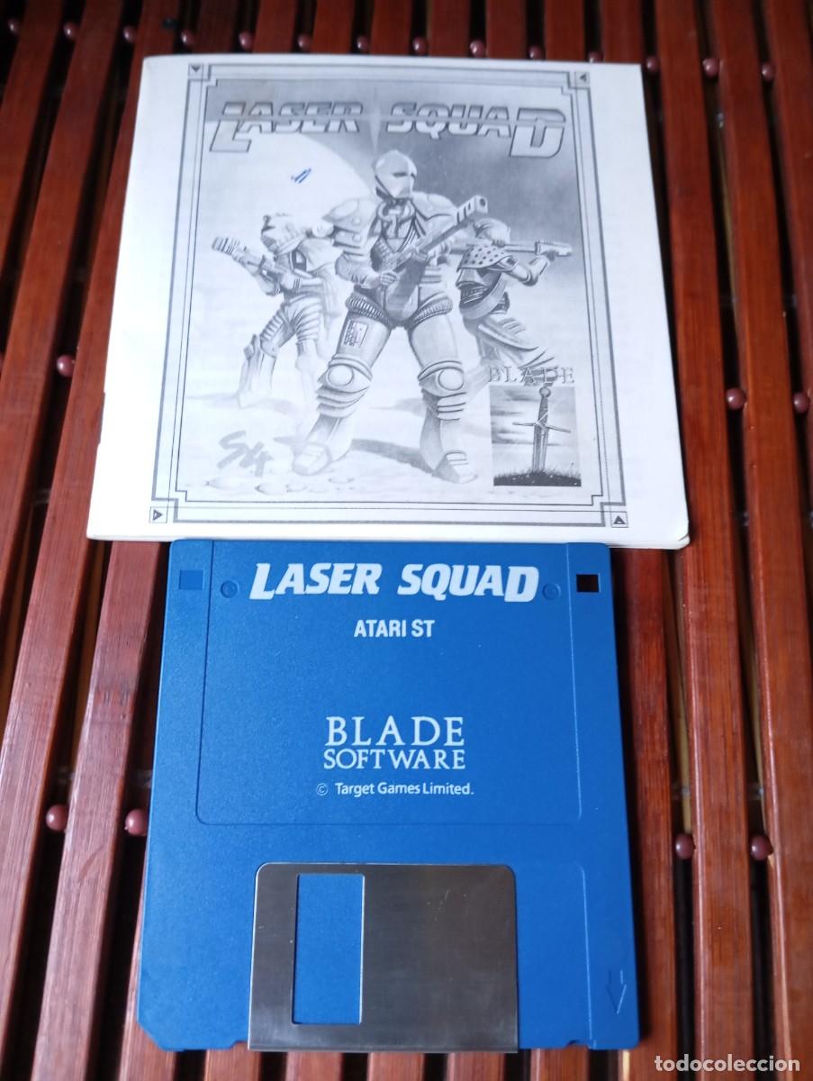 Videojuegos y consolas: Laser Squad Atari ST Target Games Blade Software 1989 - Foto 2