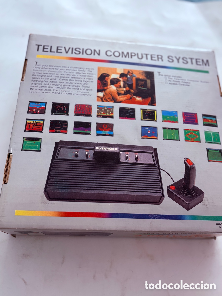 Videojuegos y consolas: Consola clonica tv game 2600 tipo atari de 1980 - Foto 2