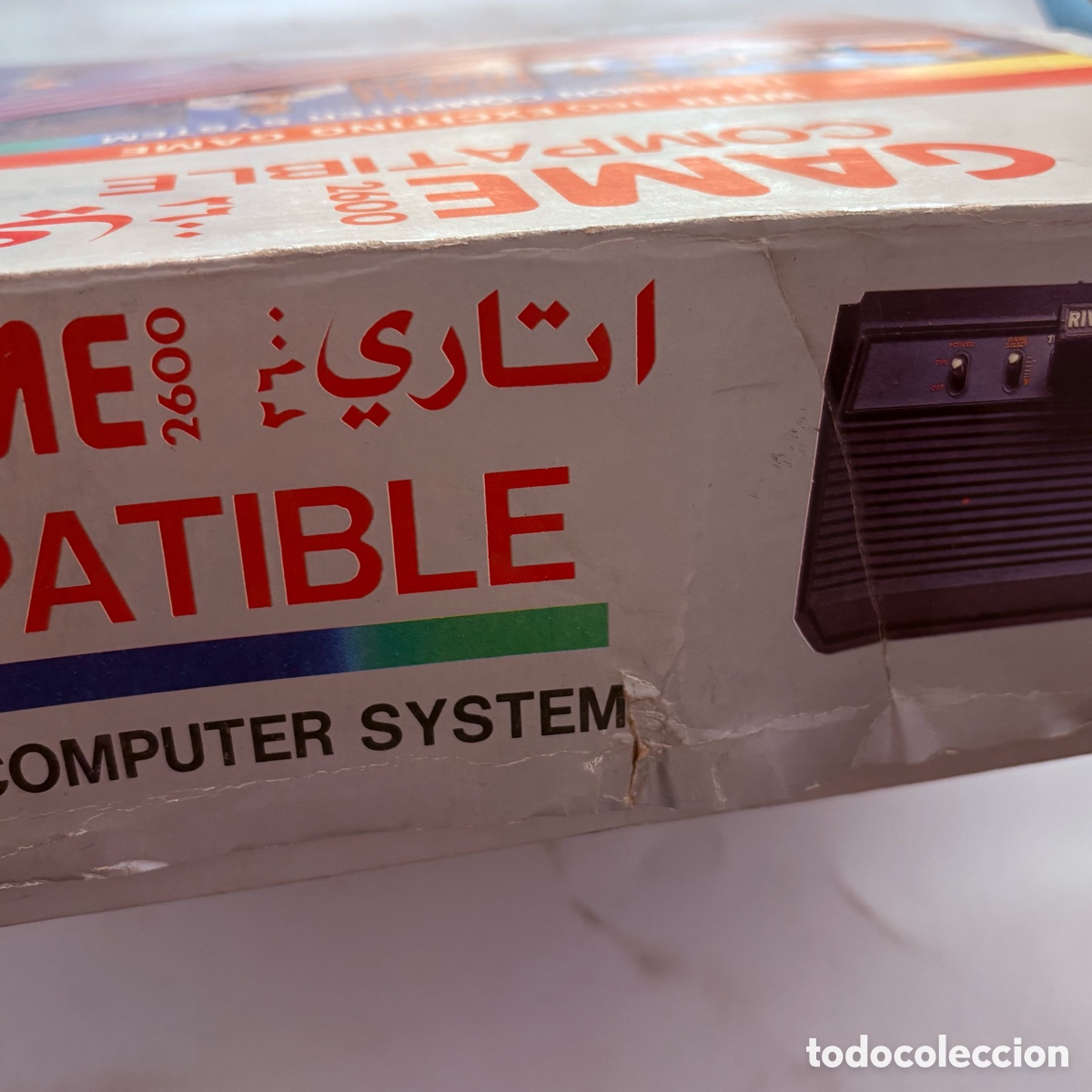 Videojuegos y consolas: Consola clonica tv game 2600 tipo atari de 1980 - Foto 3